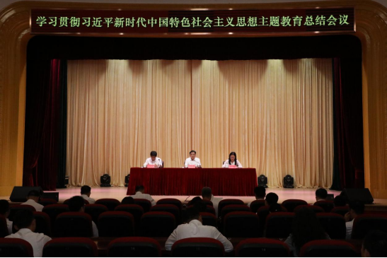 我校召开学习贯彻习近平新时代中国特色社会主义思想主题教育总结会议