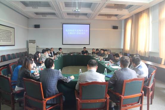 大连海事大学后勤集团来我校考察调研