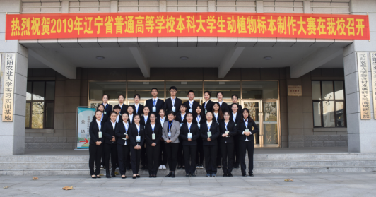 我校本科生在2019年辽宁省大学生动植物标本制作大赛中再获佳绩
