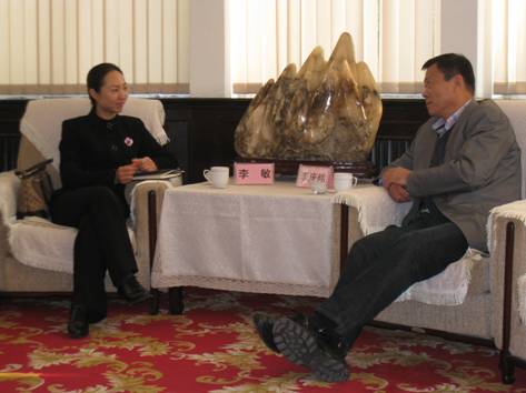 大连市科学技术协会李敏副主席一行来我校调研