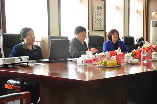 辽宁省教育厅王燕玲副厅长莅临我校指导工作